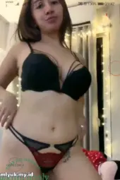 Hilda Mango Live Lingerie Hitam